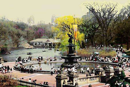 Bethesda Fountain, Central Park